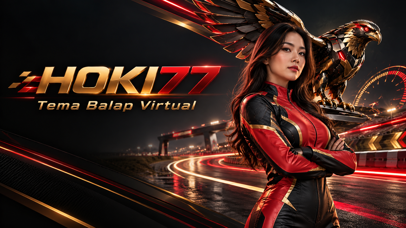 Race HOKI77 — Tema Balap Virtual